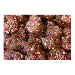 Chocolate Peppermint Cookies Poster