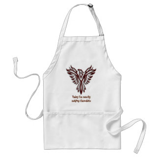 Chocolate Phoenix apron