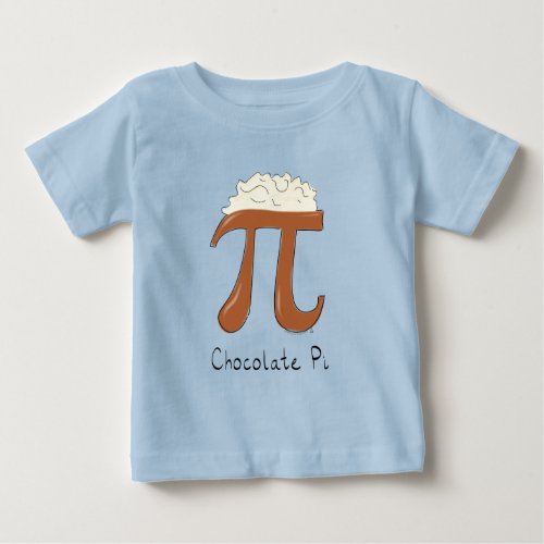 Chocolate Pi Cute Math Pi Day Kids Baby T_Shirt