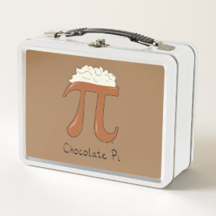 Chocolate Pi Cute Math Pi Day Lunch Box