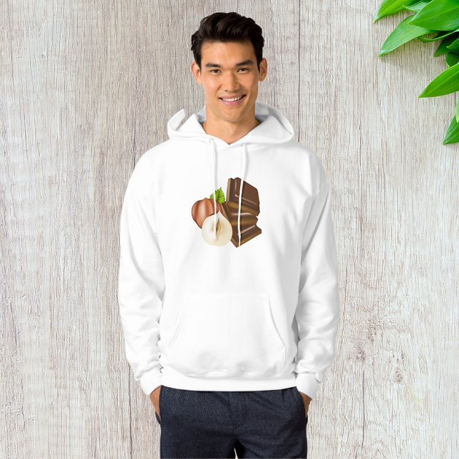 Chocolate Pieces Mens Hoodie (Creator Uploaded)