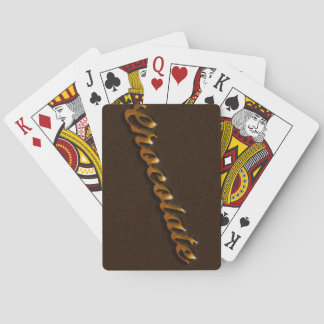 Chocolate Playing Cards