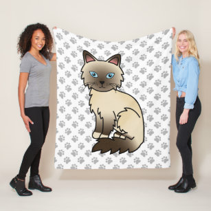 Birman Cat Blankets Throws Zazzle