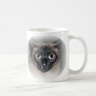 Chocolate Point SIAMESE- I don't do, MORNINGS! Coffee Mug