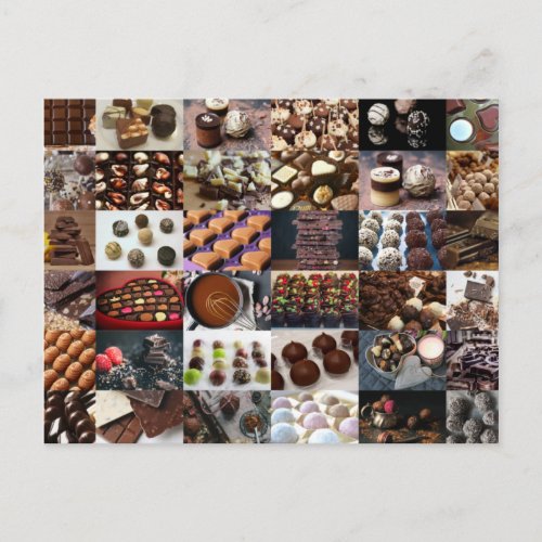 Chocolate Postcard