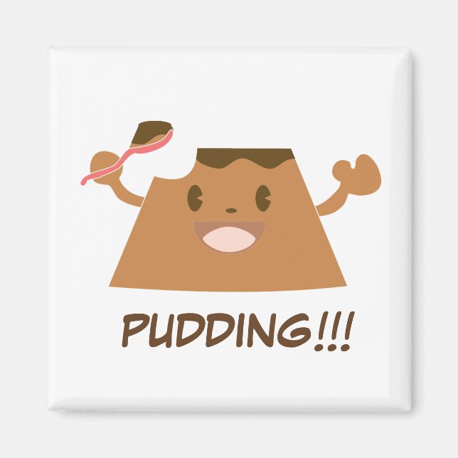 Chocolate PUDDING!!!! Magnet (Front)