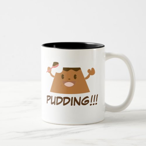 Chocolate PUDDING Two_Tone Coffee Mug