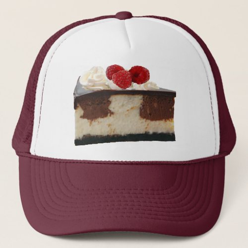 Chocolate Raspberry Cheesecake Trucker Hat