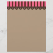 Chocolate Retro Letterhead (Front)