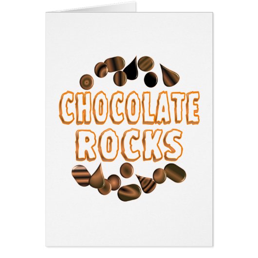 Chocolate Rocks Cards (Front)