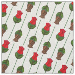 Chocolate Roses Valentine's Day Valentine Floral Fabric