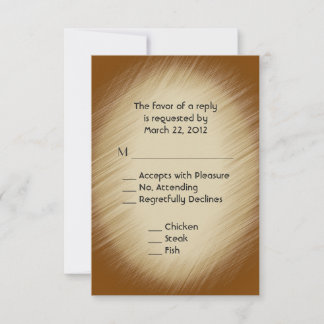 Chocolate RSVP with Menu