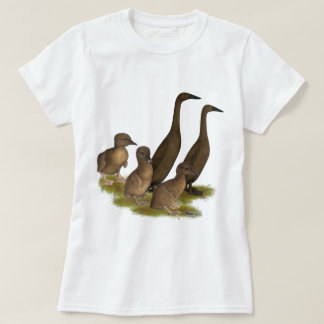 Chocolate Runner Duck Family T-Shirt