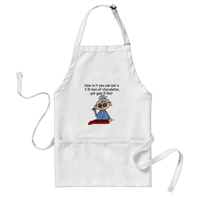 Chocolate Sense Adult Apron (Front)