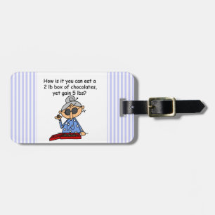 Chocolate Sense Luggage Tag