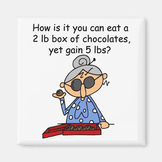 Chocolate Sense Magnet (Front)