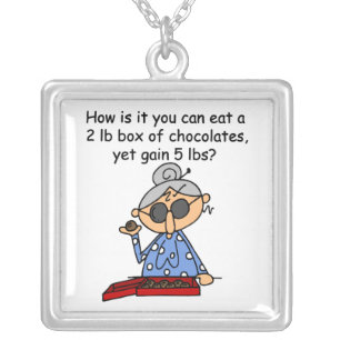 Chocolate Sense Silver Plated Necklace
