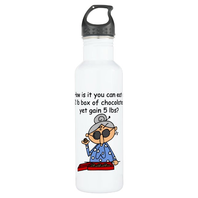Chocolate Sense Water Bottle (Front)