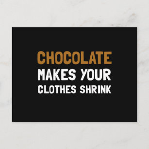 Chocolate Shrink Postcard