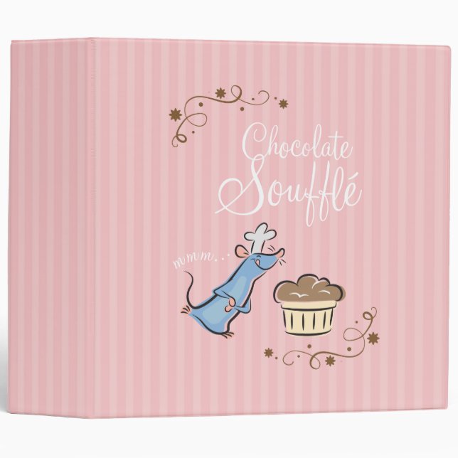 Chocolate Souffle 3 Ring Binder (Front/Spine)