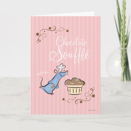 Chocolate Souffle Card