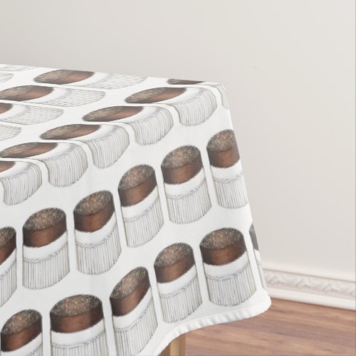 Chocolate Souffl French Pastry Food Dessert Tablecloth