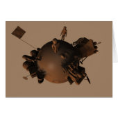 Chocolate Space 4 Card (Front Horizontal)