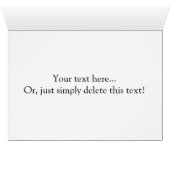 Chocolate Sparrow with Ribbon (Inside Horizontal (Bottom))