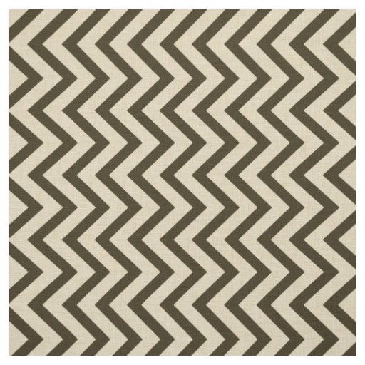 Chocolate Spice Moods Chevrons Fabric