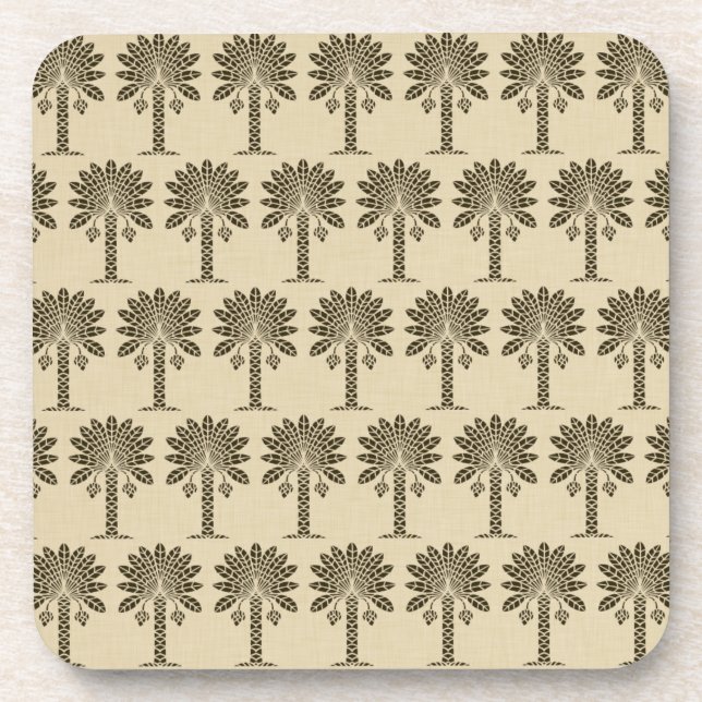 Chocolate Spice Moods Palm Coaster (Front)