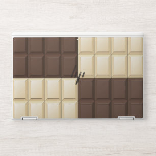 Chocolate Square Delight HP Laptop Skin