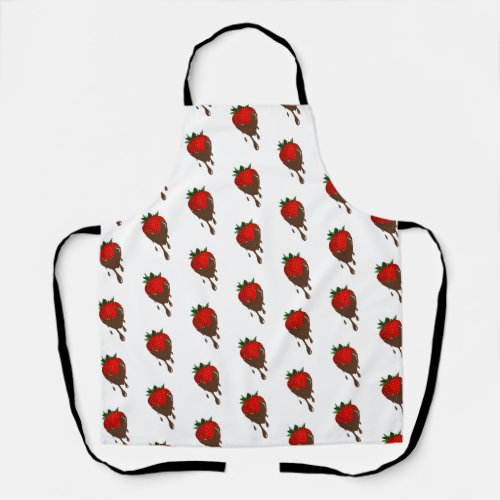 chocolate strawberry apron