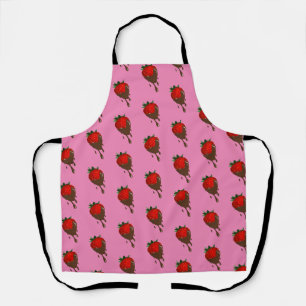 chocolate strawberry apron