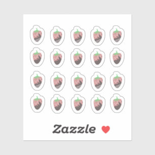 Chocolate Strawberry Planner Sticker