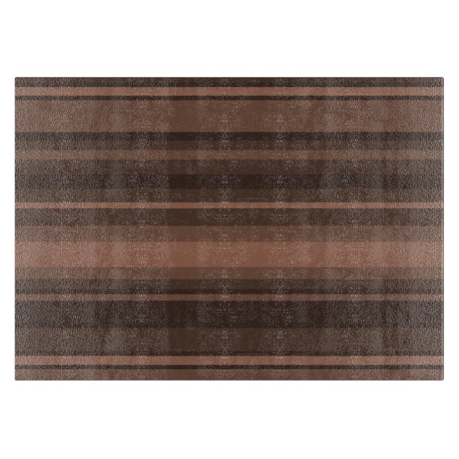 Chocolate stripes cutting board (Front)