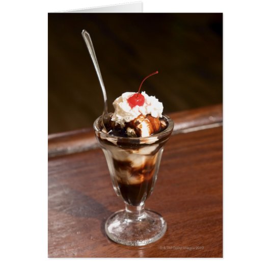 Chocolate sundae cards (Front)