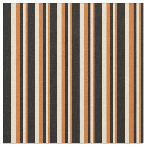 Chocolate, Tan, and Black Pattern Fabric