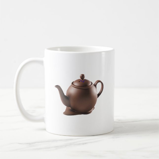Chocolate Teapot Award Coffee Mug (Left)