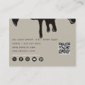 Chocolate Theme Bakery Chef Caterer QR Code Business Card | Zazzle