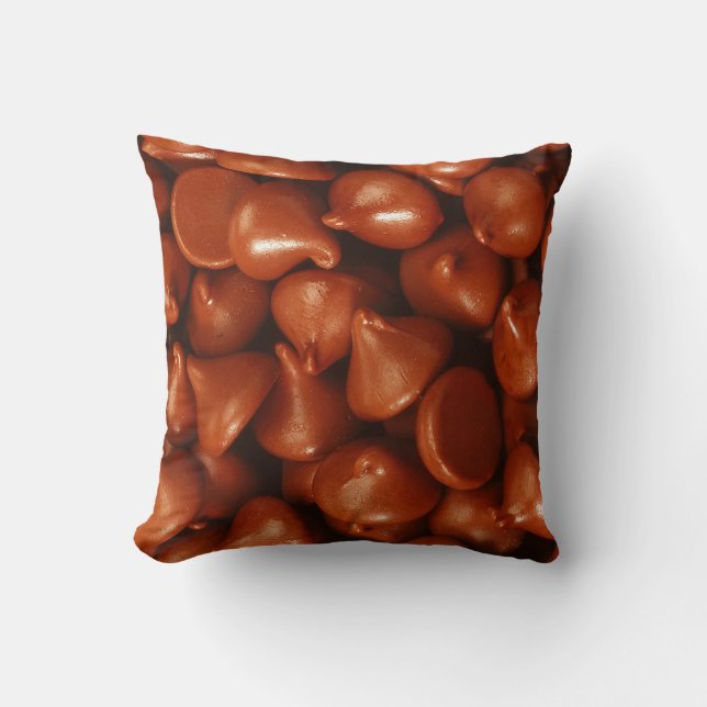 Chocolate to lover throw pillow (Front)