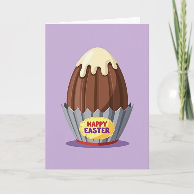 Chocolate Treat Greeting Card (Front)