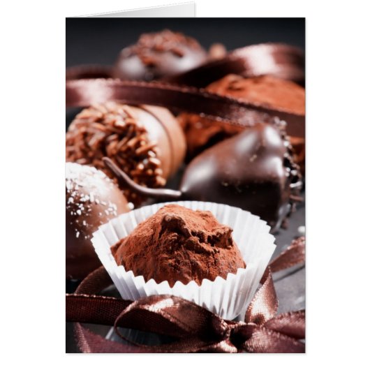 Chocolate truffles cards (Front)
