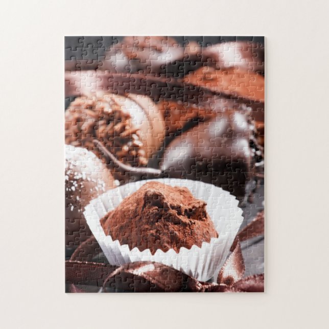 Chocolate truffles jigsaw puzzle (Vertical)