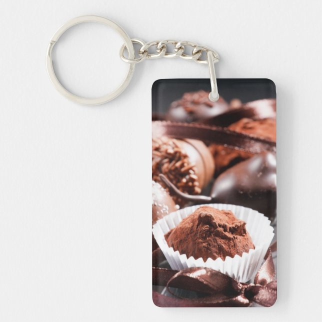 Chocolate truffles keychain (Front)