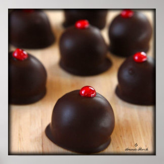 Chocolate  Truffles Poster