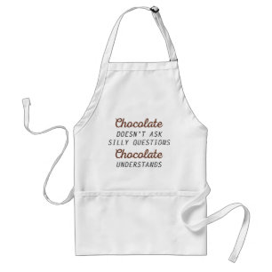 Chocolate Understands Adult Apron