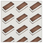 Chocolate Vanilla Ice Cream Sandwich Junk Food Fabric