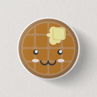 Chocolate Waffle Button