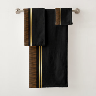 Chocolate Water Bath Towel Set