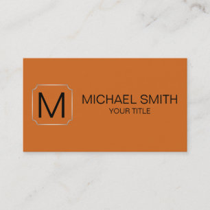 Chocolate (web) color background business card